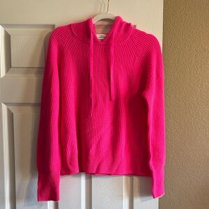 Vineyard Vines Vibrant Pink Cashmere Crew Neck Sweater